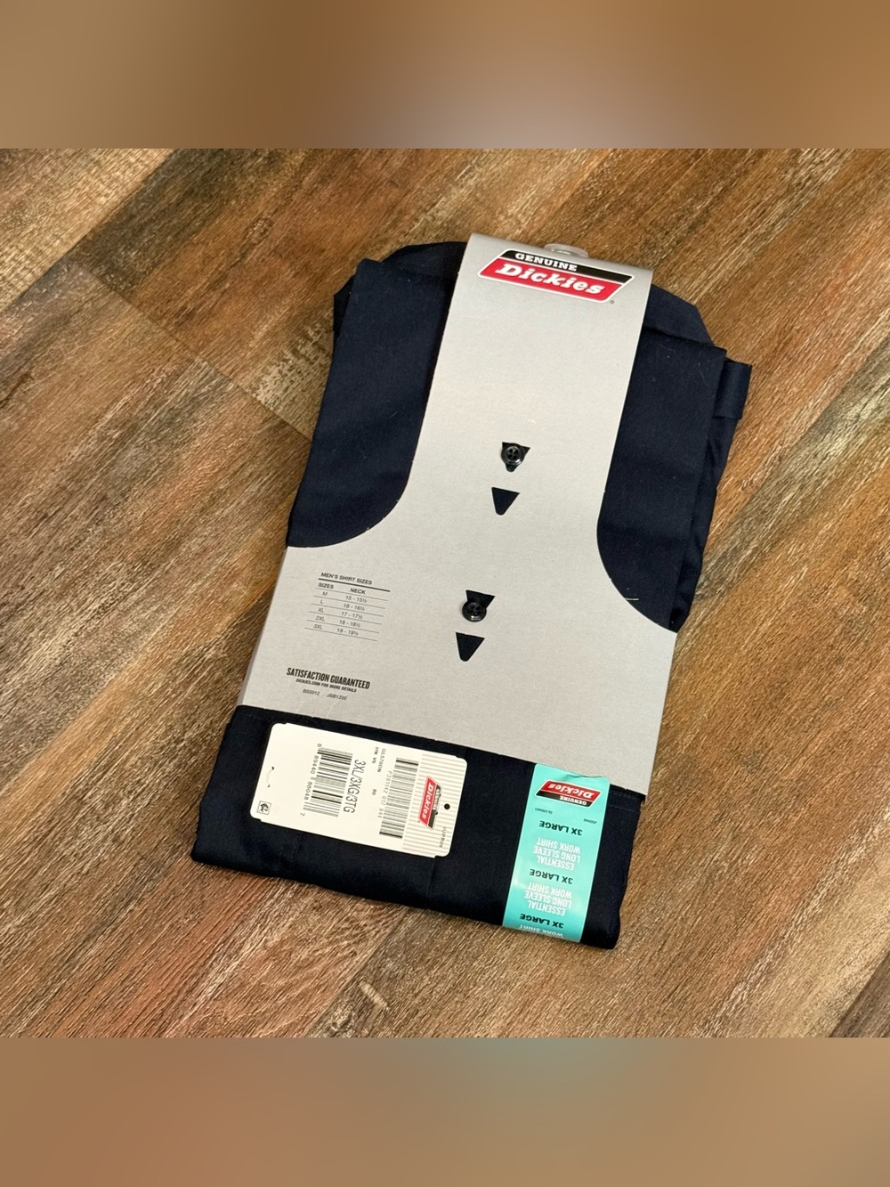 Dickies Essential Work Long Sleeve Shirt - Flex - Picture 3 of 4